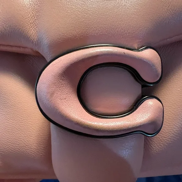 Coach Pink Mini Bag with Signature Logo - Picture 2 of 12